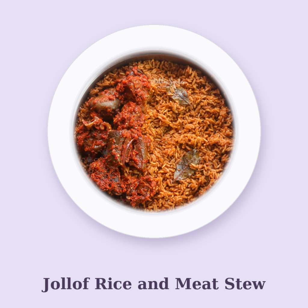 Jollof Rice and Stew
