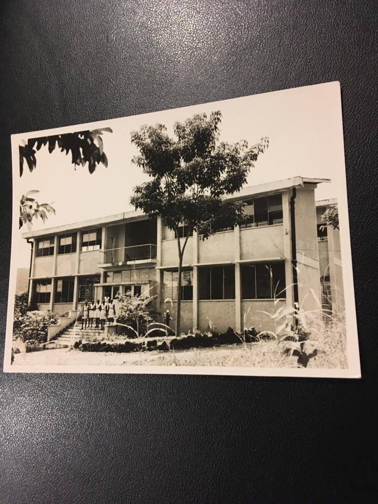 The old school building in 1963